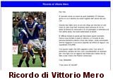 Ricordo di Vittorio Mero Ricordo di Vittorio Mero